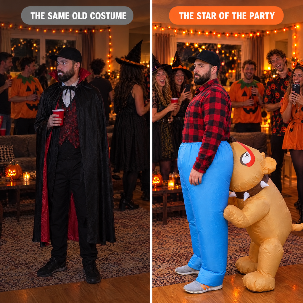 The same old costume vs the star of the party