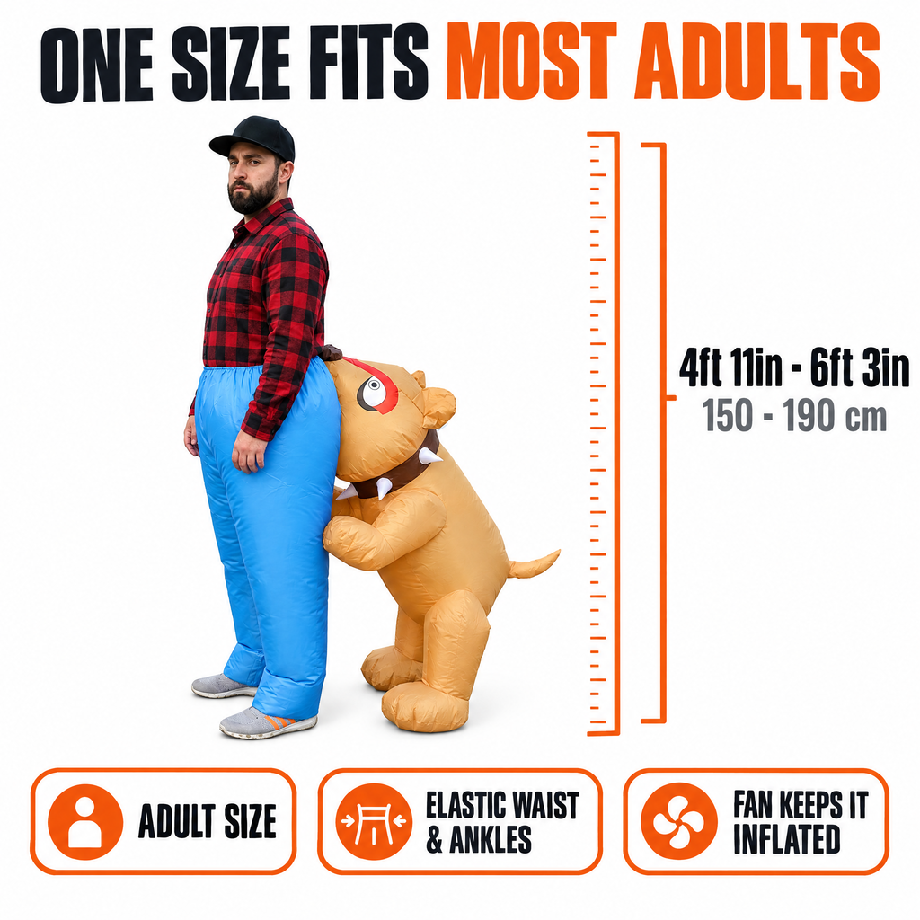 One size fits most adults 150–190 cm
